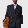 Giacca doppiopetto oversize