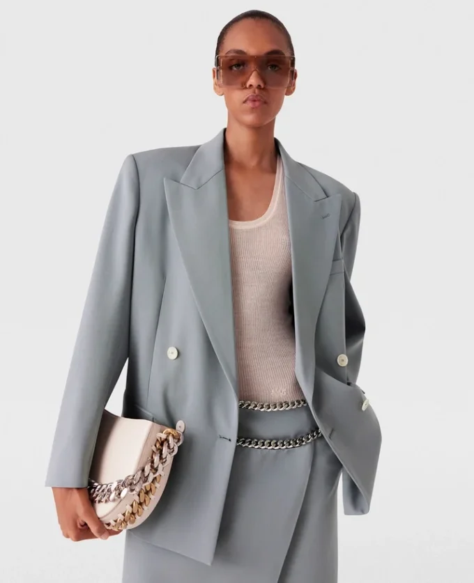 Giacca doppiopetto oversize Giacca doppiopetto oversize