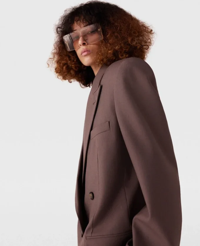Giacca doppiopetto oversize Giacca doppiopetto oversize