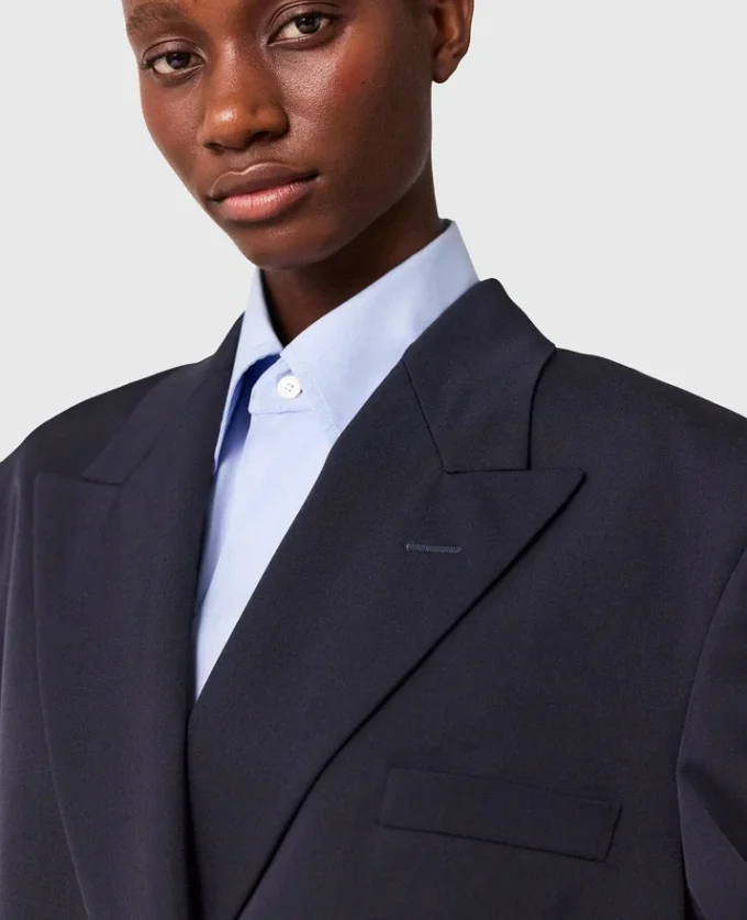 Giacca doppiopetto oversize