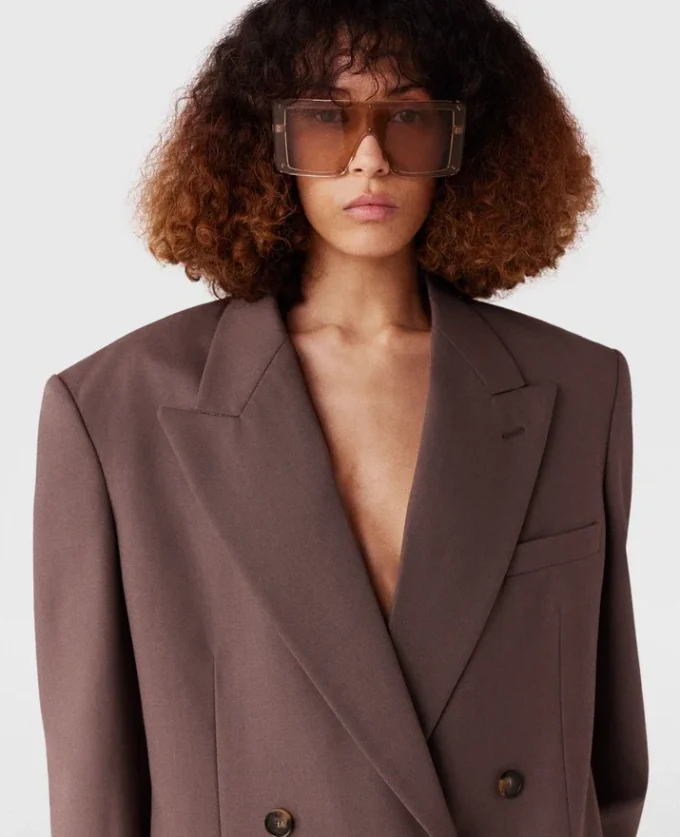 Giacca doppiopetto oversize Giacca doppiopetto oversize