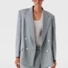 Giacca doppiopetto oversize Giacca doppiopetto oversize