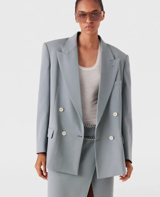 Giacca doppiopetto oversize Giacca doppiopetto oversize
