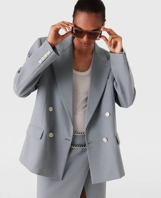Giacca doppiopetto oversize Giacca doppiopetto oversize