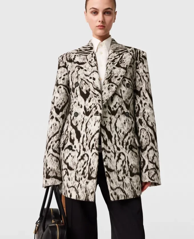 Giacca doppiopetto slim fit Cloud Leopard Giacca doppiopetto slim fit Cloud Leopard