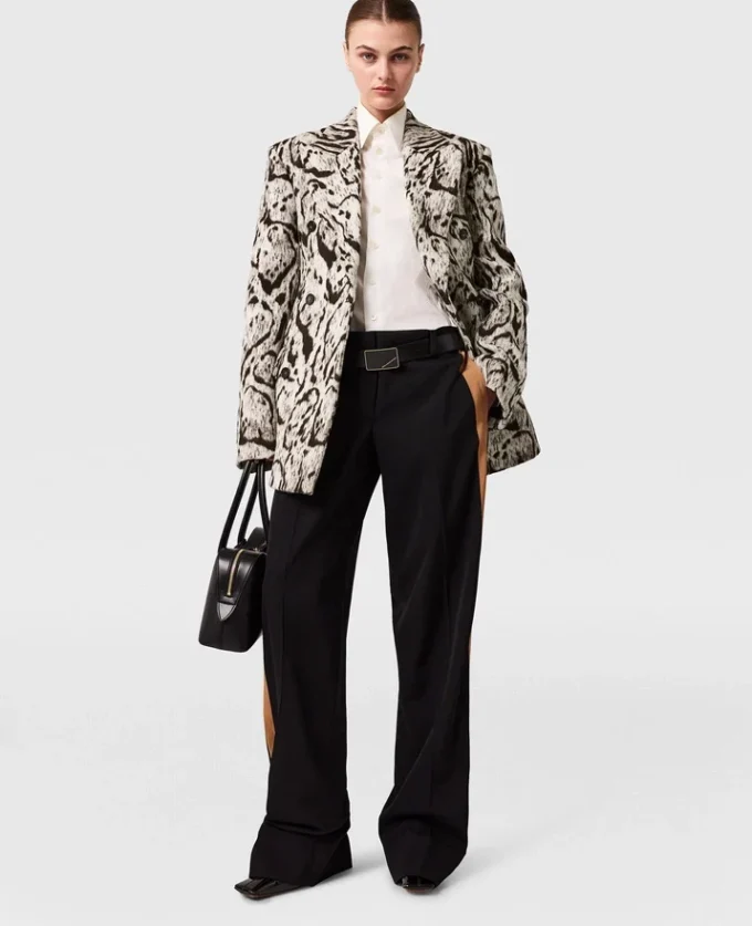 Giacca doppiopetto slim fit Cloud Leopard Giacca doppiopetto slim fit Cloud Leopard