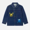 Giacca in denim con grafica Earth Friends Giacca in denim con grafica Earth Friends