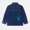 Giacca in denim con grafica Earth Friends Giacca in denim con grafica Earth Friends