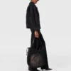 Giacca in denim con inserti in pizzo Giacca in denim con inserti in pizzo