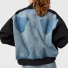 Giacca in denim patchwork Giacca in denim patchwork
