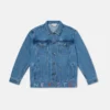 Giacca in denim ricamata Moniker Giacca in denim ricamata Moniker