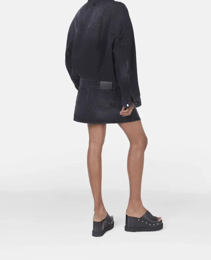 Giacca oversize in denim Falabella Giacca oversize in denim Falabella