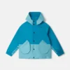 Giacca parka con cappuccio color block Giacca parka con cappuccio color block