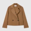Giacca peacoat corta doppiopetto Giacca peacoat corta doppiopetto