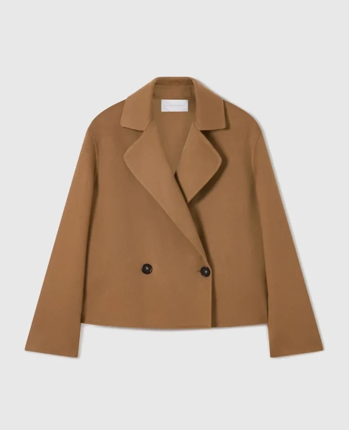 Giacca peacoat corta doppiopetto Giacca peacoat corta doppiopetto