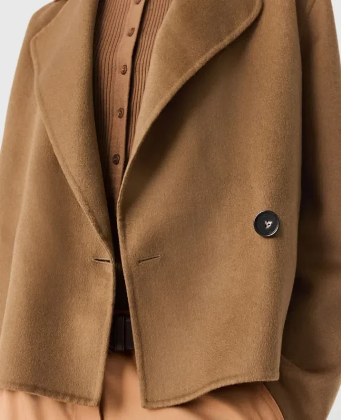 Giacca peacoat corta doppiopetto Giacca peacoat corta doppiopetto