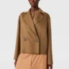Giacca peacoat corta doppiopetto Giacca peacoat corta doppiopetto