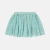 Gonna a strati in tulle con ricami a forma di cuore Gonna a strati in tulle con ricami a forma di cuore