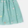 Gonna a strati in tulle con ricami a forma di cuore Gonna a strati in tulle con ricami a forma di cuore