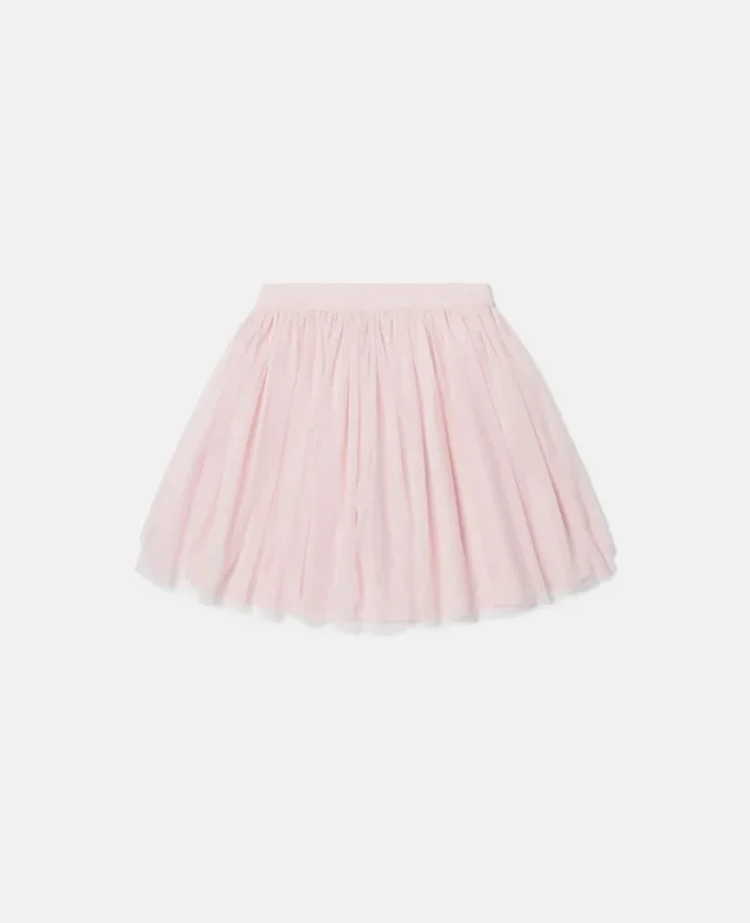 Gonna a strati in tulle elasticizzata Gonna a strati in tulle elasticizzata