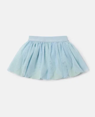 Gonna a strati in tulle elasticizzata