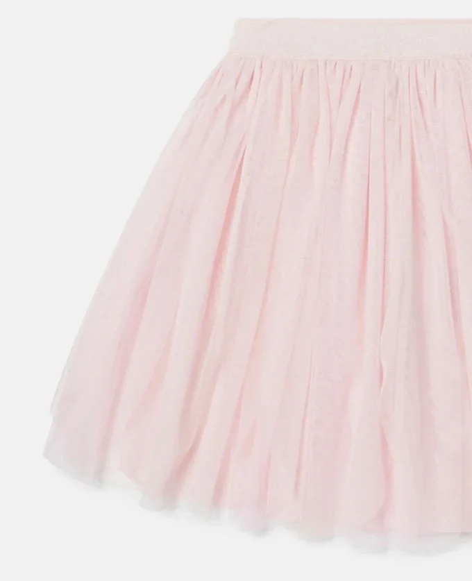 Gonna a strati in tulle elasticizzata Gonna a strati in tulle elasticizzata