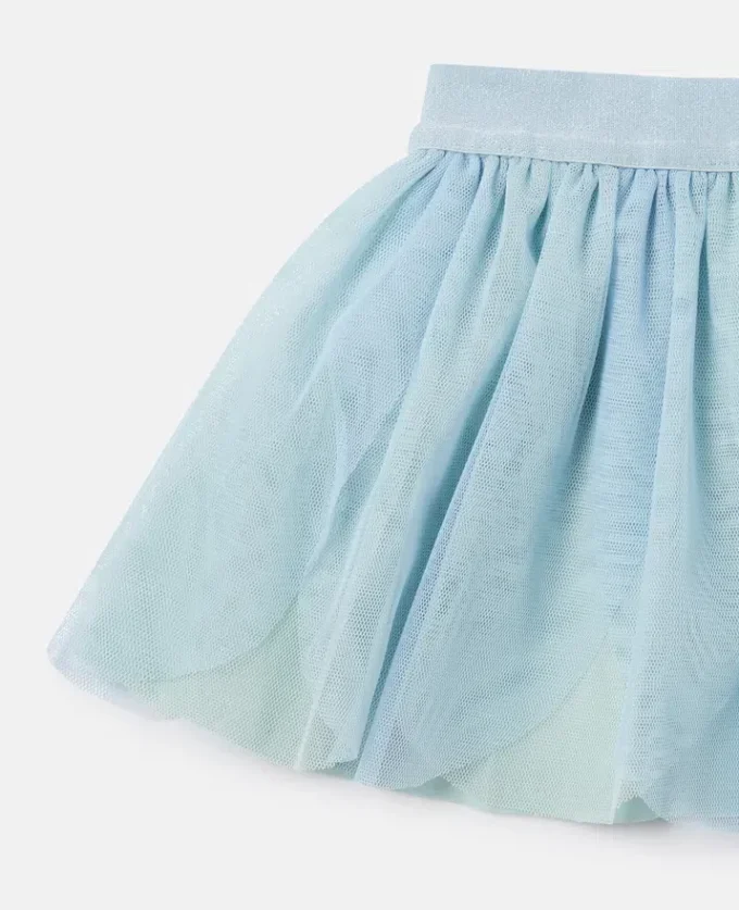 Gonna a strati in tulle elasticizzata Gonna a strati in tulle elasticizzata
