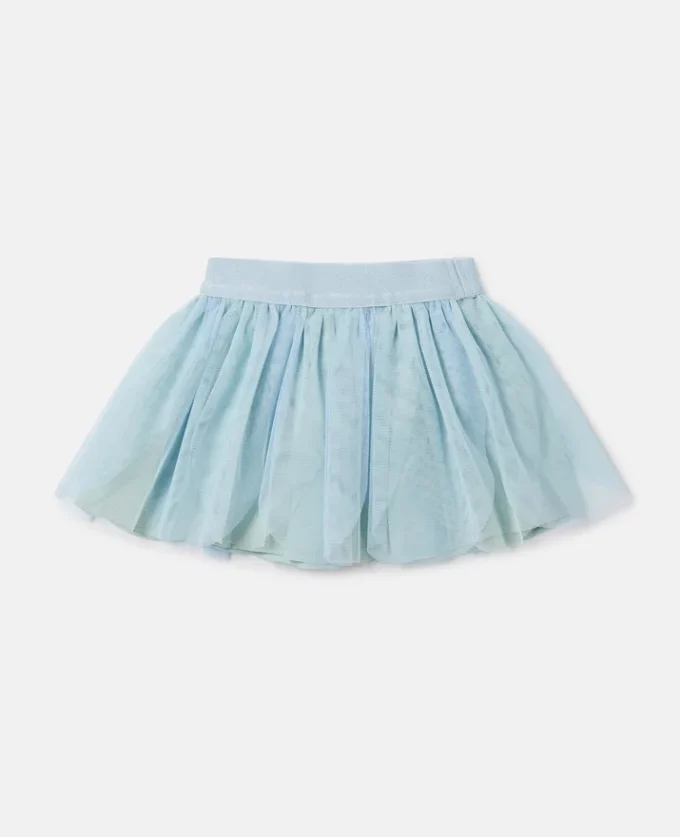 Gonna a strati in tulle elasticizzata Gonna a strati in tulle elasticizzata
