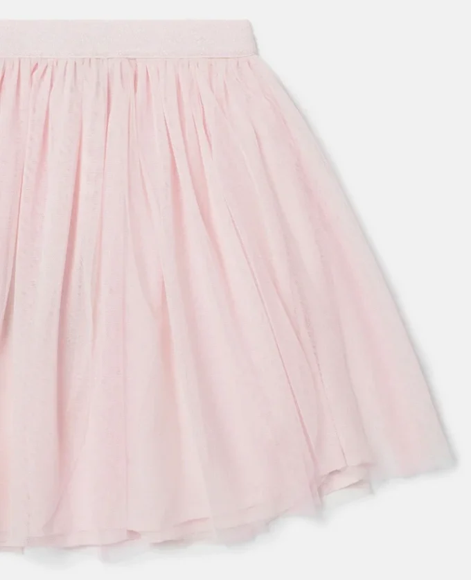 Gonna a strati in tulle elasticizzata Gonna a strati in tulle elasticizzata