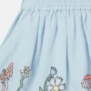 Gonna elasticizzata con bordi smerlati Woodland Friends Gonna elasticizzata con bordi smerlati Woodland Friends