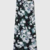 Gonna midi in maglia floreale Gonna midi in maglia floreale