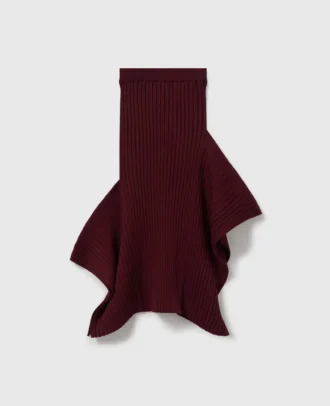 Gonna midi svasata in maglia