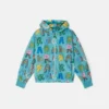 Impermeabile con cappuccio e scritta Stella Woodland Impermeabile con cappuccio e scritta Stella Woodland