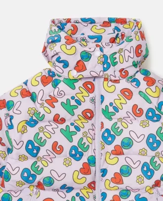 Impermeabile con stampa Earth Friends