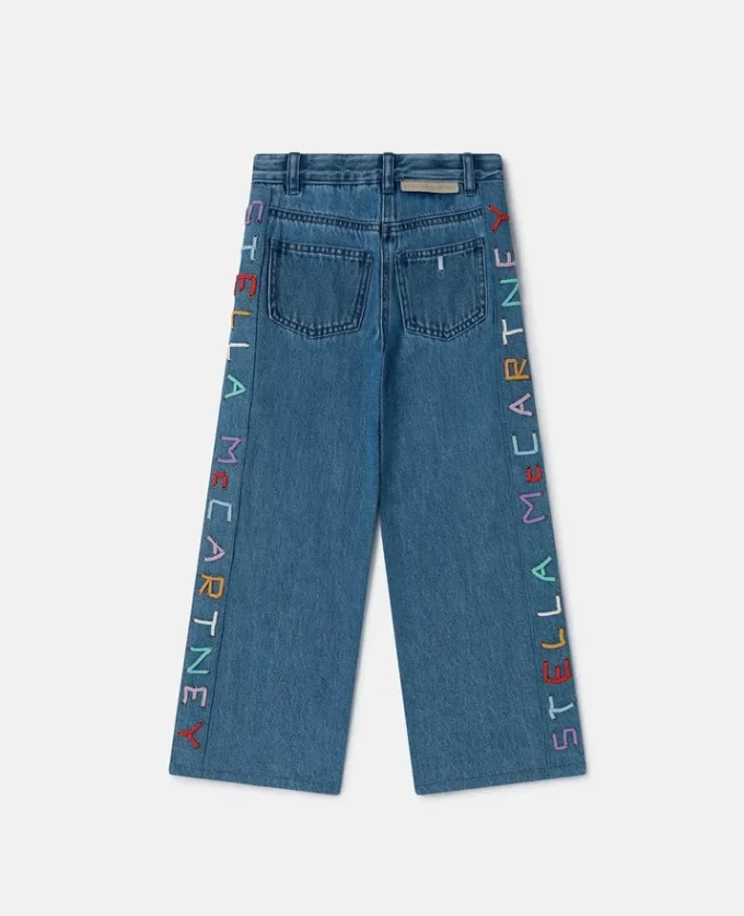 Jeans a gamba dritta