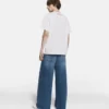 Jeans a gamba larga con ricamo Little Black Bunny Jeans a gamba larga con ricamo Little Black Bunny