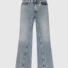 Jeans bootcut con lavaggio vintage Jeans bootcut con lavaggio vintage