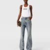 Jeans bootcut con lavaggio vintage Jeans bootcut con lavaggio vintage