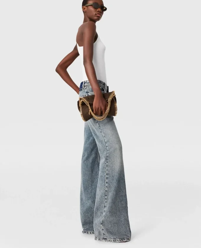 Jeans bootcut con lavaggio vintage Jeans bootcut con lavaggio vintage