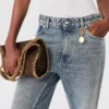 Jeans bootcut con lavaggio vintage Jeans bootcut con lavaggio vintage