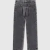 Jeans Chap con doppia cintura Jeans Chap con doppia cintura