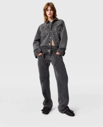 Jeans Chap con doppia cintura