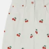 Jeans con ricamo ciliegie Jeans con ricamo ciliegie