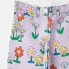 Jeans dritti con stampa floreale Jeans dritti con stampa floreale