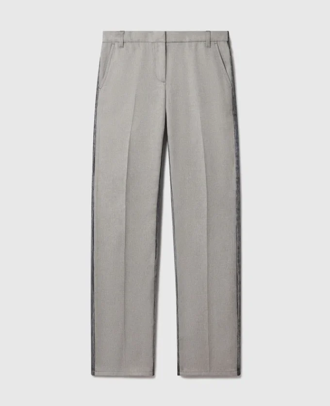 Jeans ibridi dal taglio sartoriale