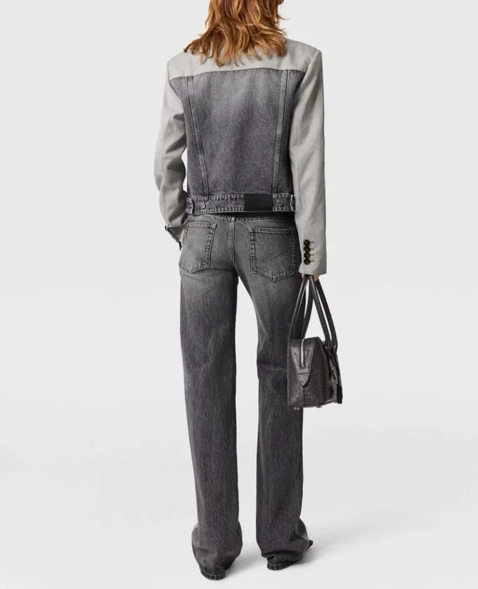 Jeans ibridi dal taglio sartoriale