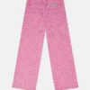 Jeans in denim a gamba dritta con stampa a stelle Jeans in denim a gamba dritta con stampa a stelle