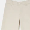 Jeans in denim a gamba dritta tono su tono Jeans in denim a gamba dritta tono su tono