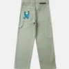 Jeans in denim a gamba dritta tono su tono Jeans in denim a gamba dritta tono su tono