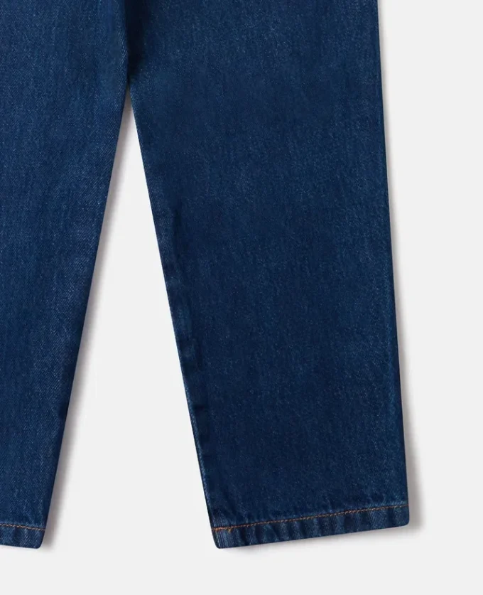 Jeans in denim con grafica Earth Friends